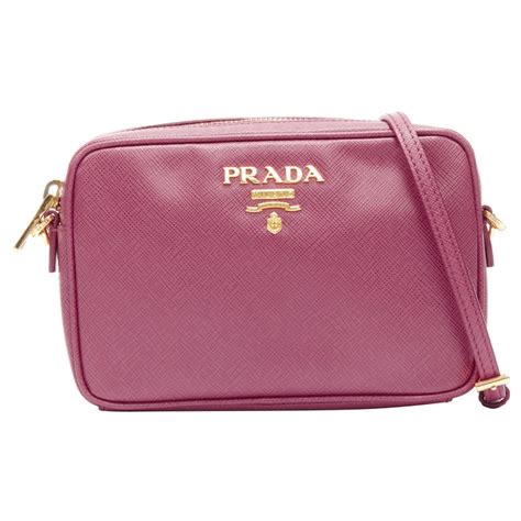 prada bandoliera tessuto saffiano crossbody bag